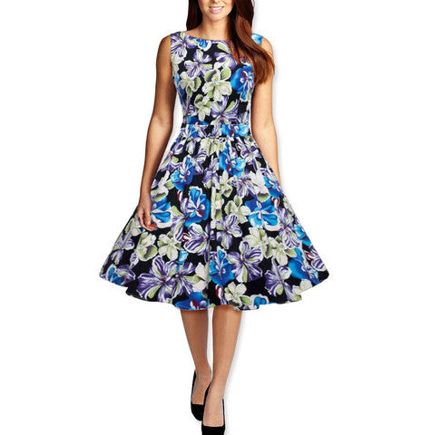 Floral Vintage Dress – Lily & Co.