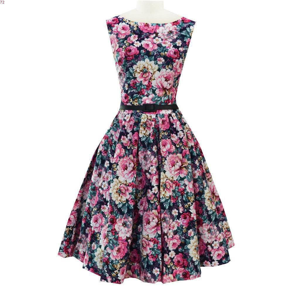 Floral Vintage Dress – Lily & Co.