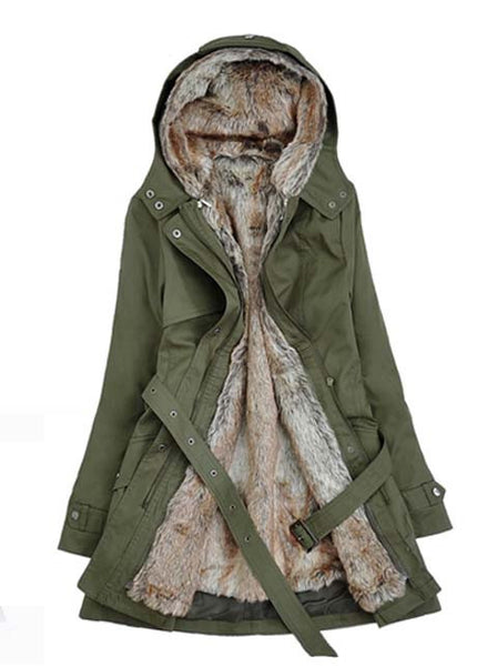 Oliver Green Hooded Coat Jacket Outwear – Lily & Co.