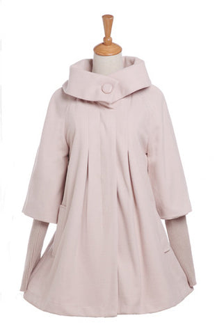 Coat Outerwear Jacket in Beige – Lily & Co.