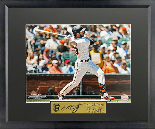 SF Giants Buster Posey 2012 WS Tag Framed Photograph (Engraved Serie –  Behind the Glass, LLC