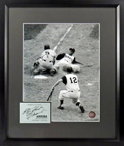 Roberto Clemente Pittsburgh Pirates Deluxe Framed 11x14 Photo Frame with  Commemorative Patch