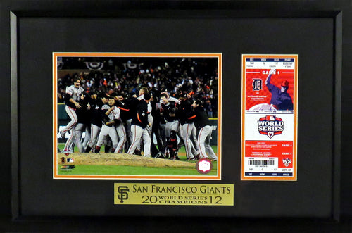 San Francisco Giants 2010-2012-2014 World Series Champions Mini-Newspa –  Behind the Glass, LLC