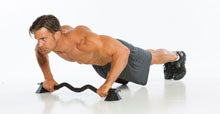 Xbar wide grip push ups