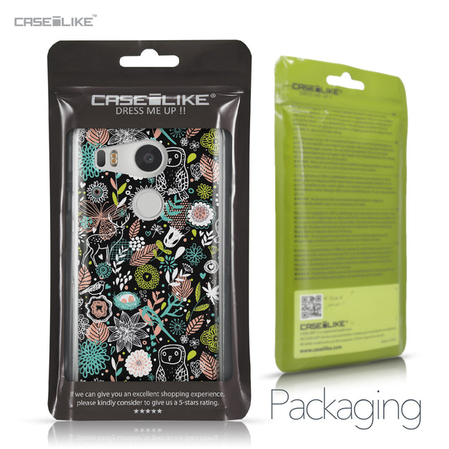 LG Google Nexus 5X case Spring Forest Black 2244 Retail Packaging | CASEiLIKE.com