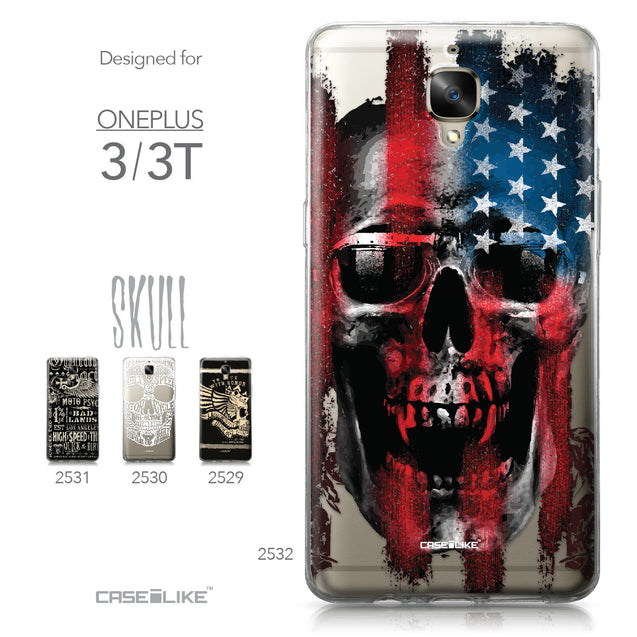 OnePlus 3/3T case Art of Skull 2532 Collection | CASEiLIKE.com