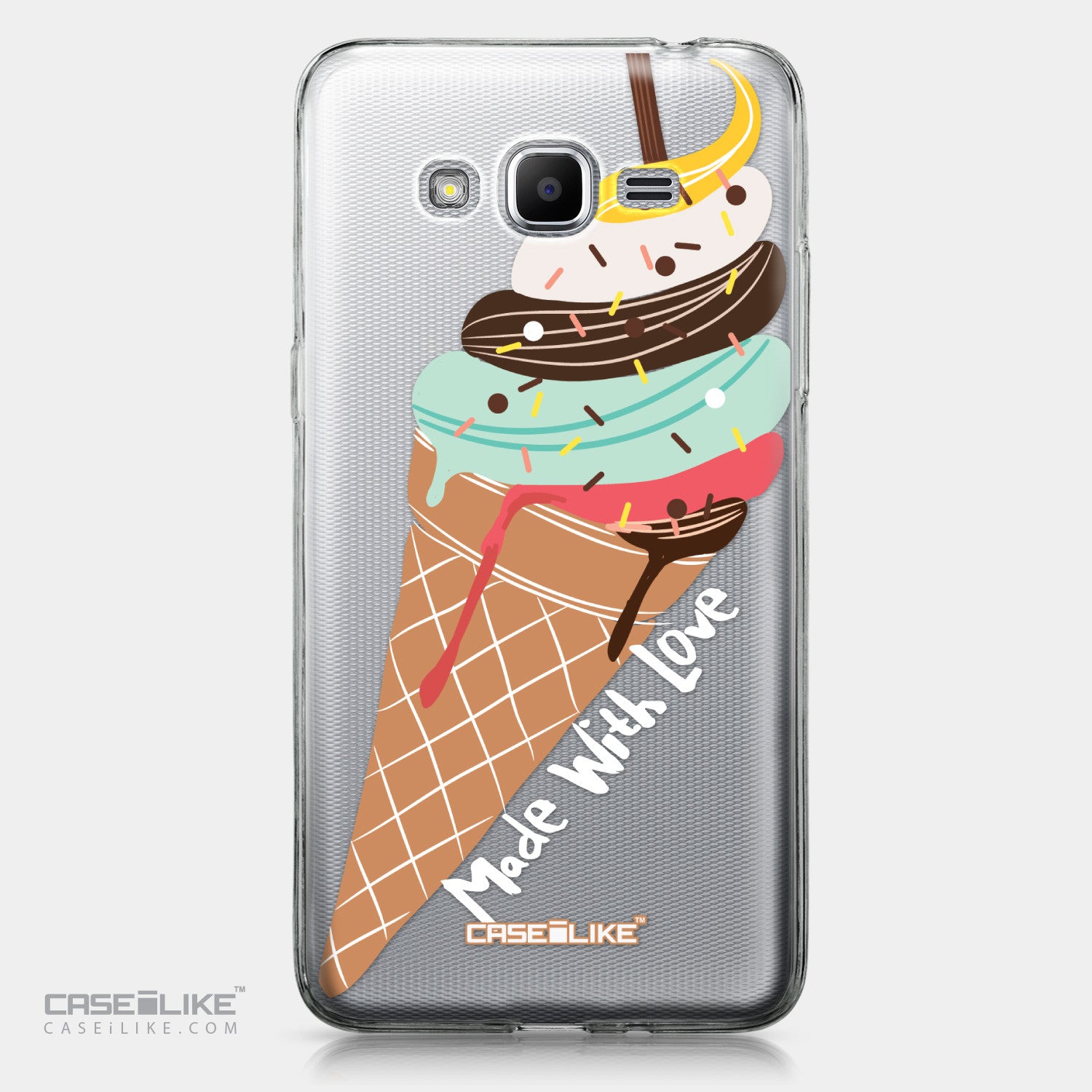  Samsung  Galaxy  J2 Prime Case Ice Cream 4820 Caseilike