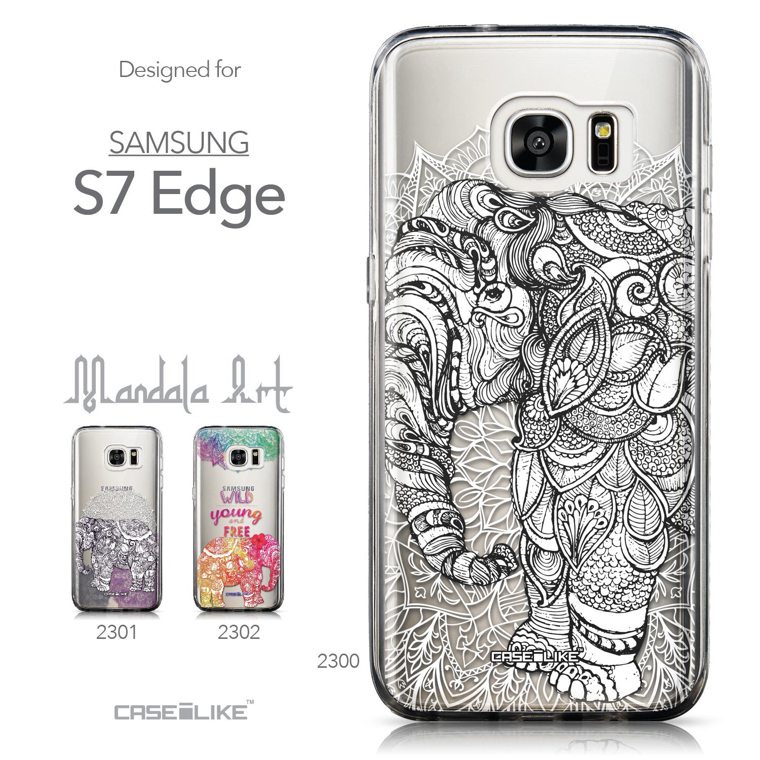 Controverse Dijk verwijzen Samsung Galaxy S7 Edge back cover Mandala Art 2300 - CASEiLIKE™