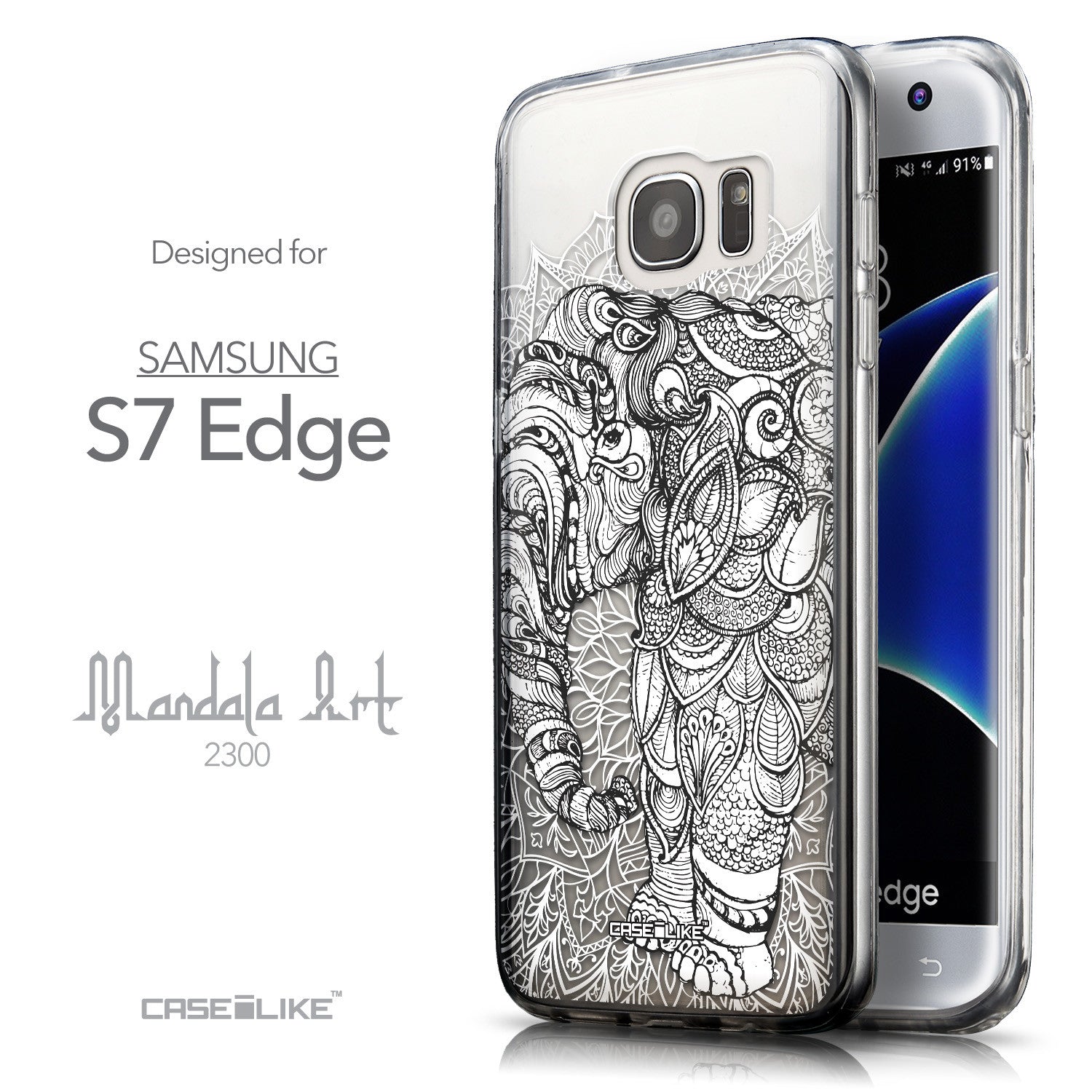 Samsung Galaxy S7 cover Mandala 2300 - CASEiLIKE™