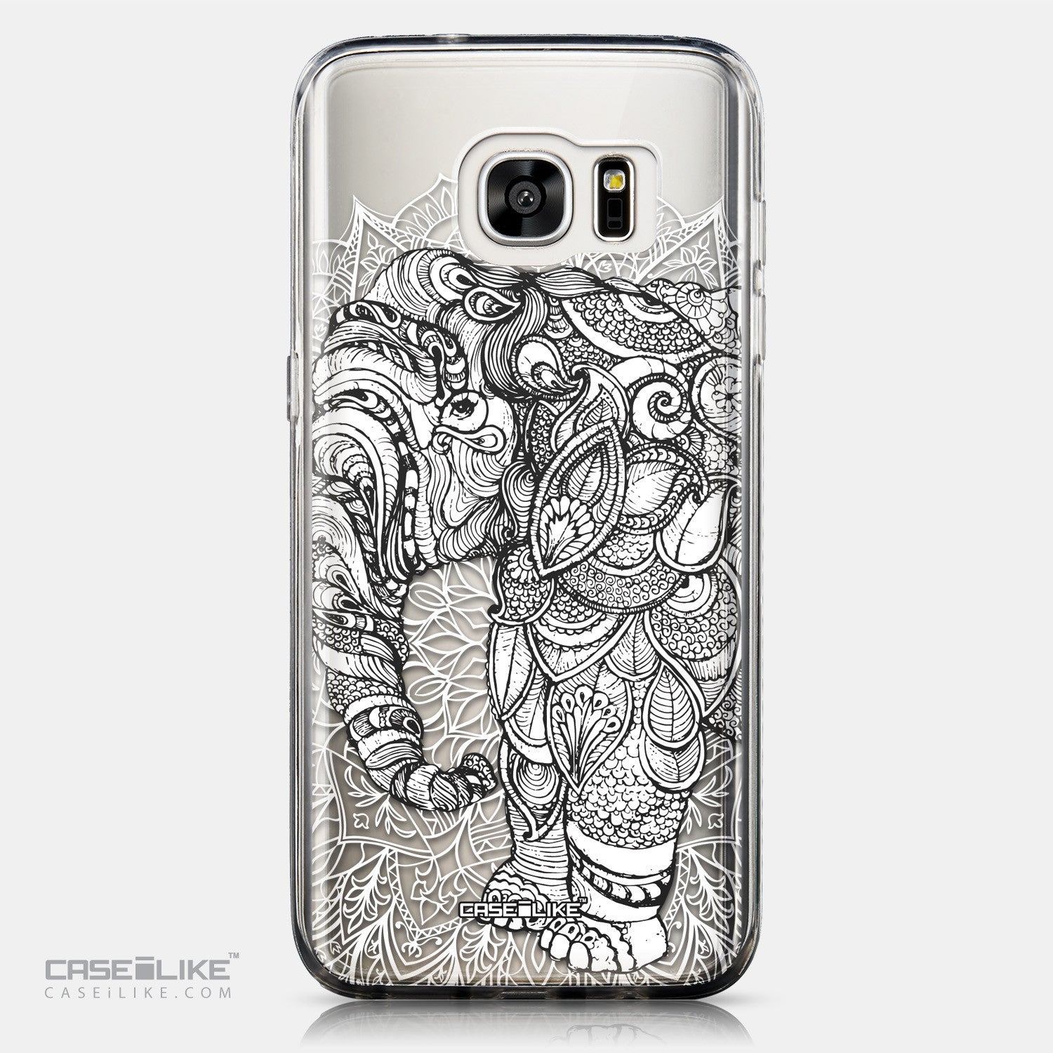 Samsung Galaxy S7 Edge Back Cover Mandala Art 2300 Caseilike
