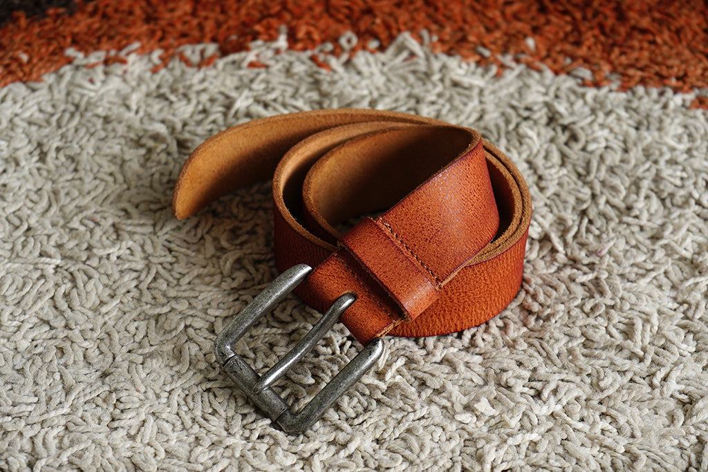 tan coloured mens belt