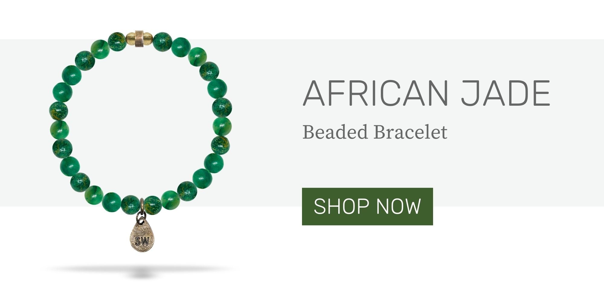 African Jade Bracelet by Wild In Africa