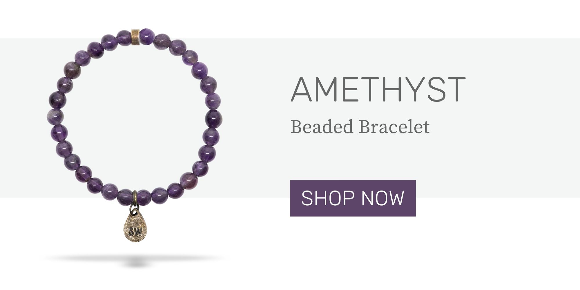 Amethyst Bracelet by Wild In Africa