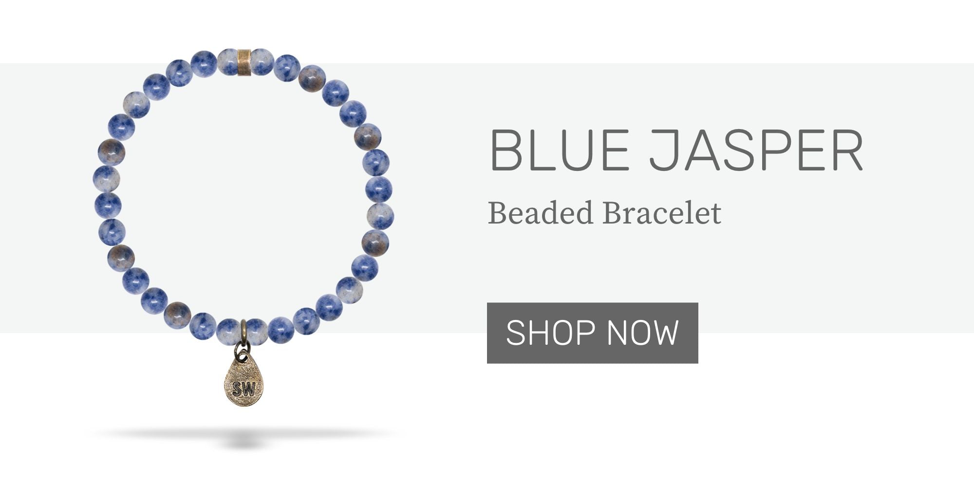 Blue Spotted Jasper Bracelet by Wild In Africa