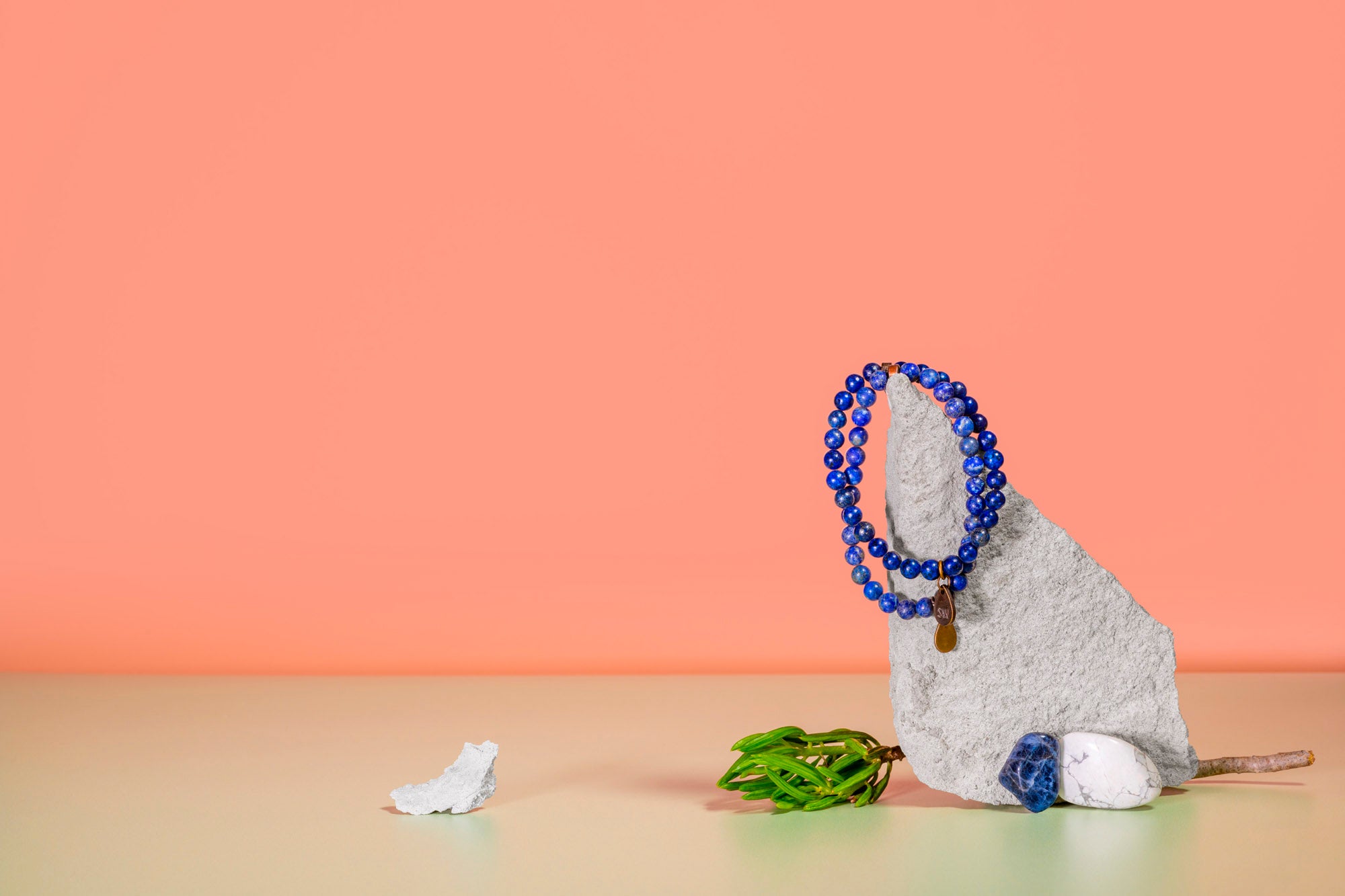 Lapis Lazuli beaded bracelet by Wild In Africa