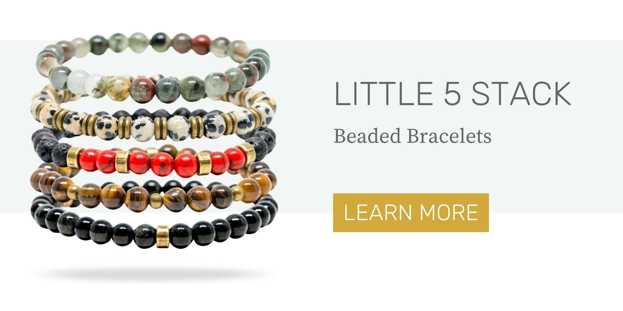 Little 5 bracelet stack by Wild In Africa
