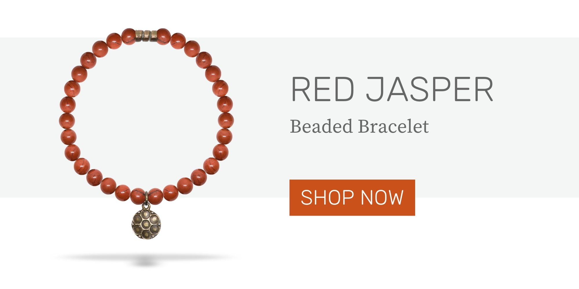 Red Jasper beaded bracelet by Wild In Africa
