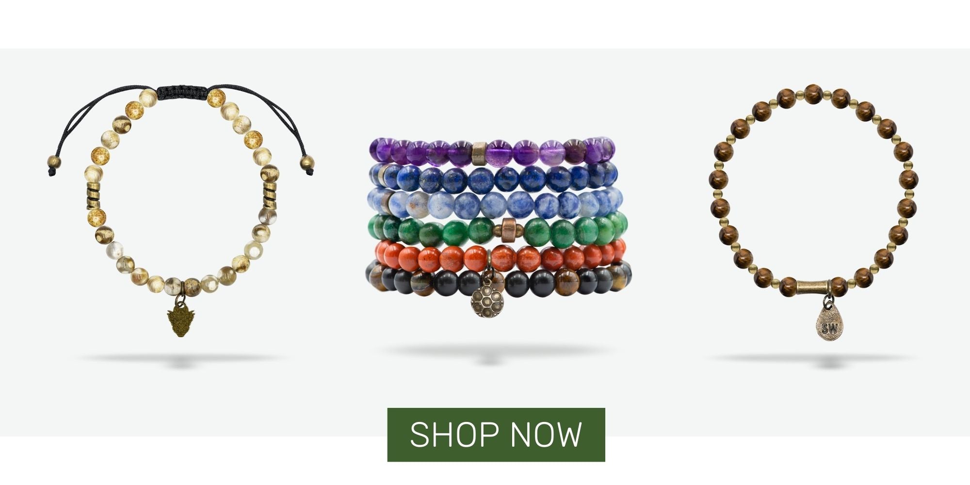 Birthstone Bracelets by Wild In Africa