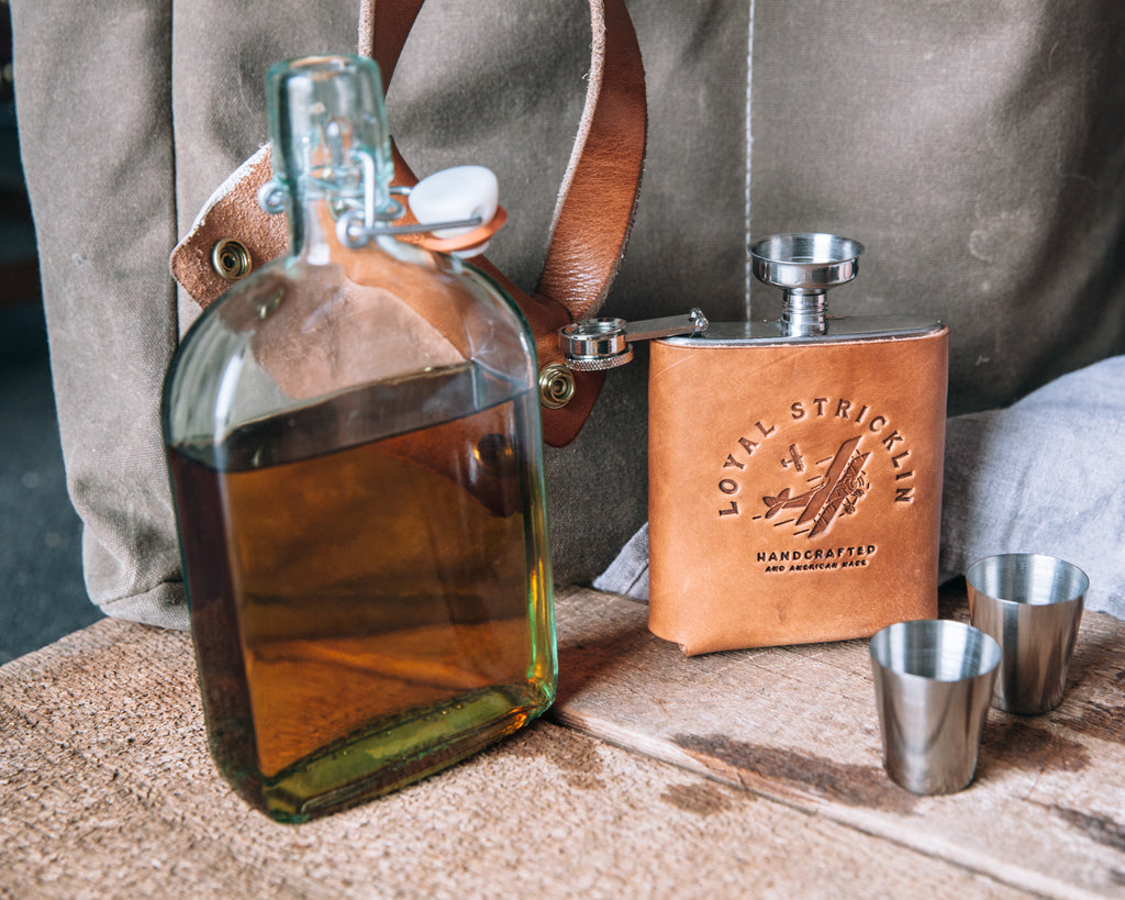 Loyal Stricklin Signature Whiskey Flask