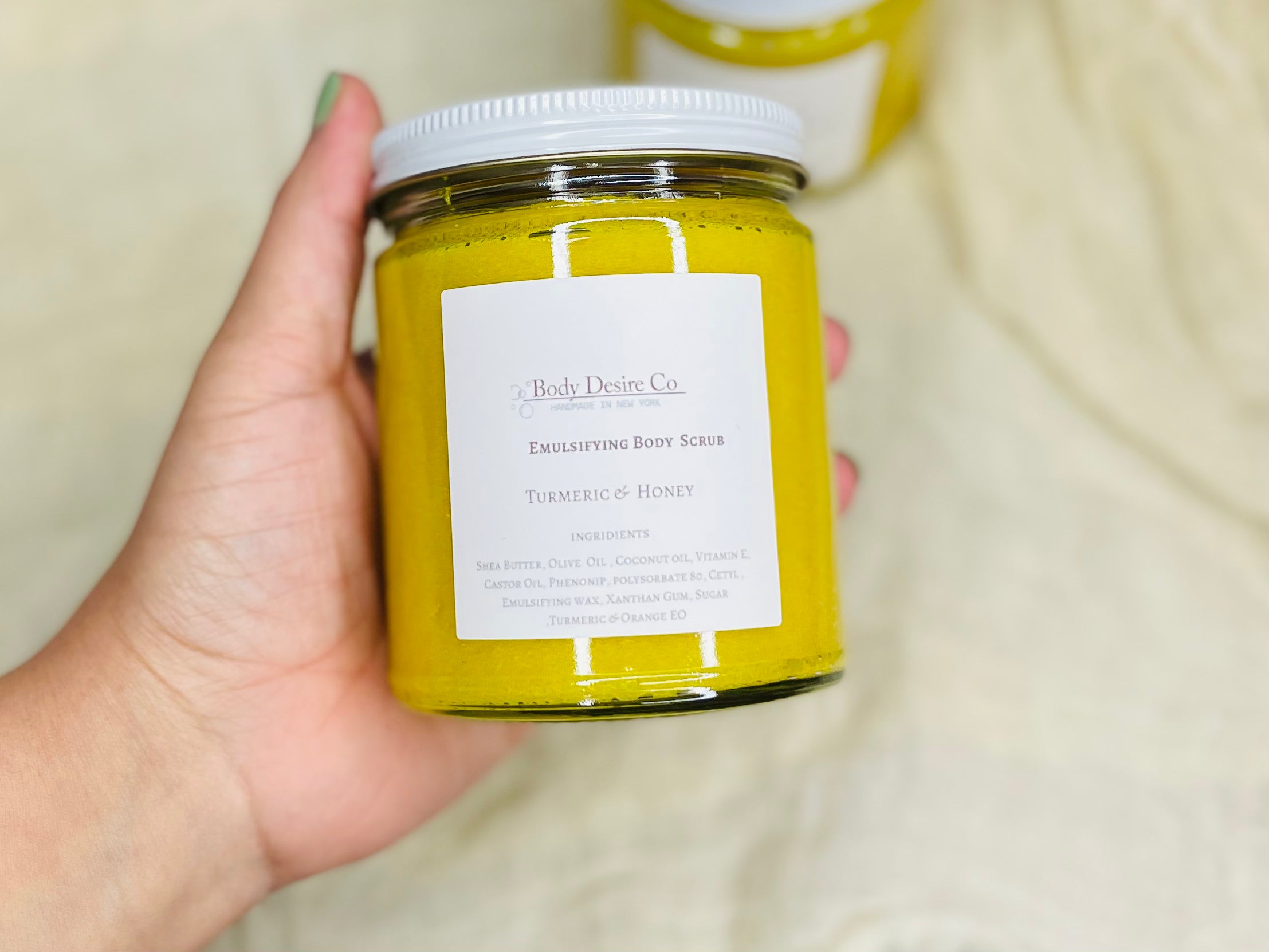 Turmeric & Honey Scrub