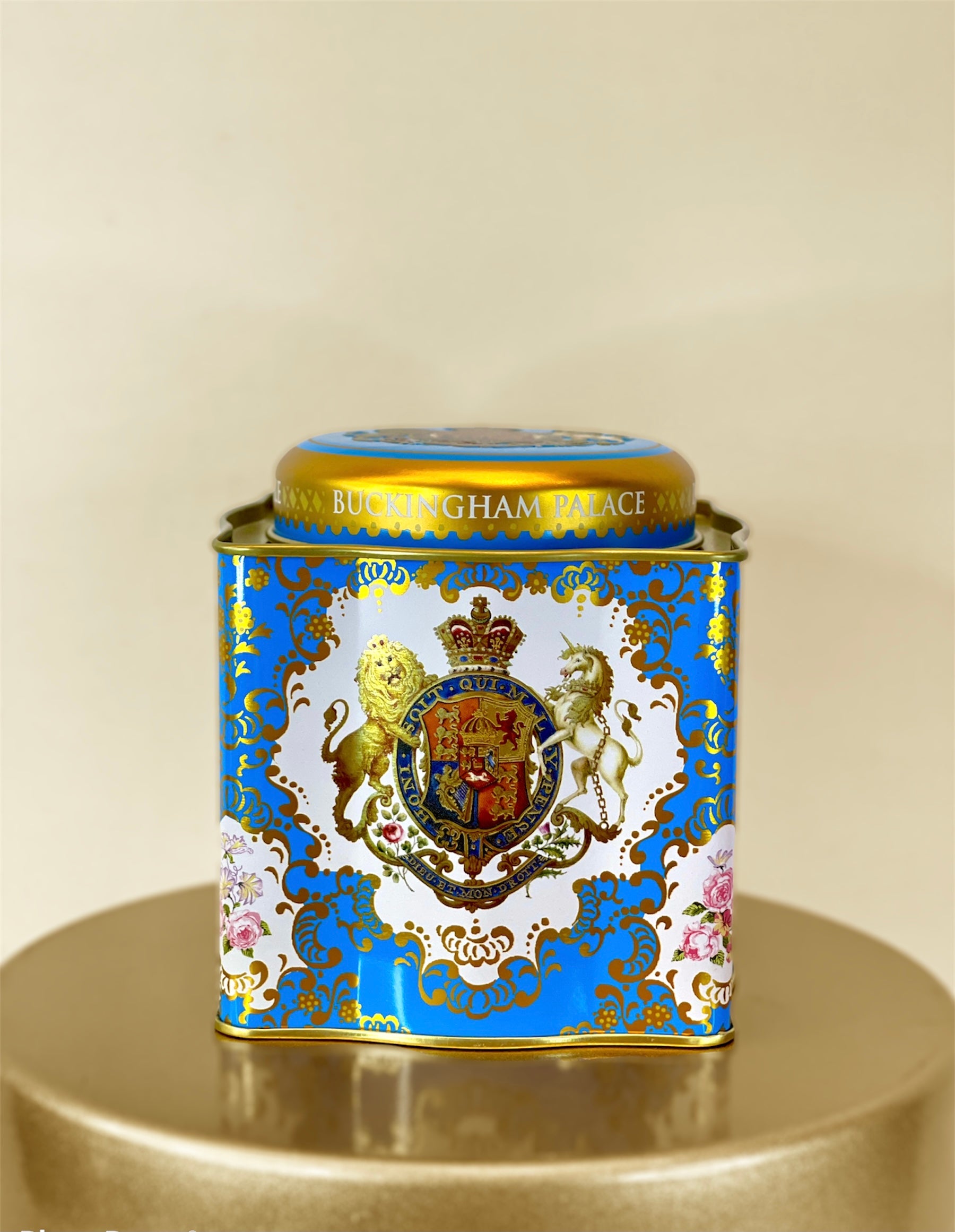 バッキンガムパレス 紅茶 COAT OF ARMS TEA CADDY ご覧いただき