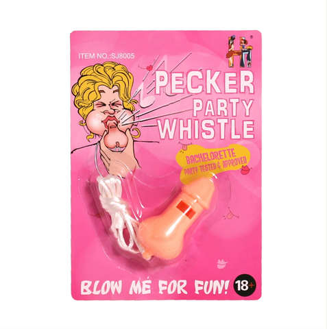 Pecker Party Whistle Hens Party Australia Supplies
