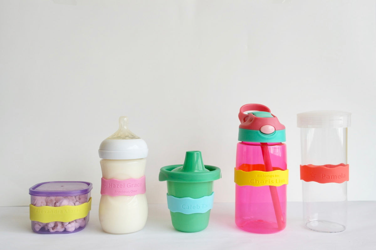 Personalised Name Labels for baby bottles and water bottles ...
