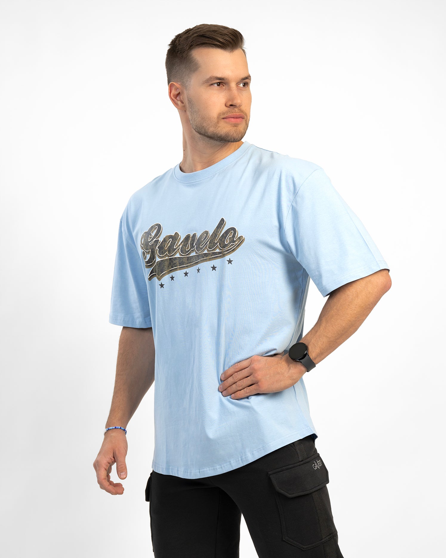 Image of GAVELO El Segundo Oversize T-Shirt Blue