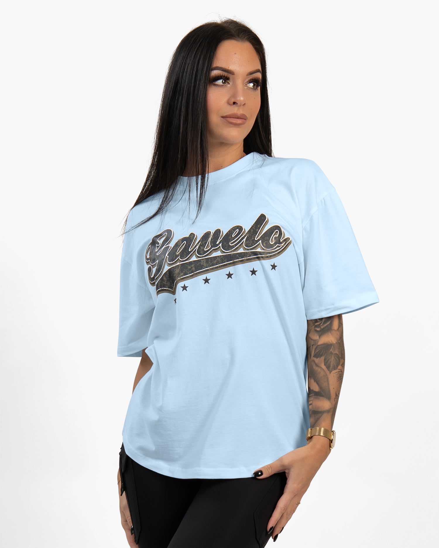 Image of GAVELO  Morro Oversize T-shirt Blue