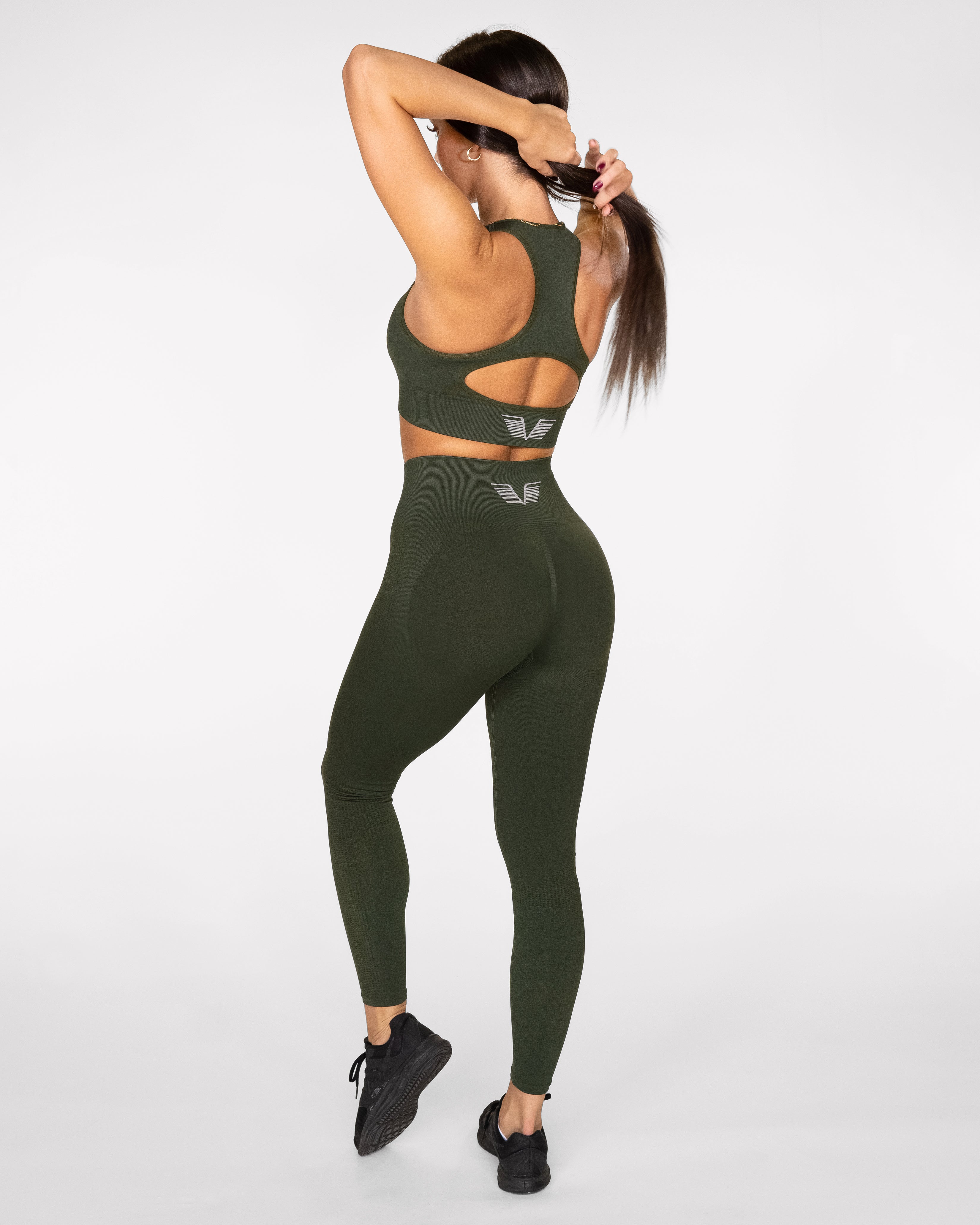 Gavelo POP Army Green Scrunch Leggings – Urban Gym Wear