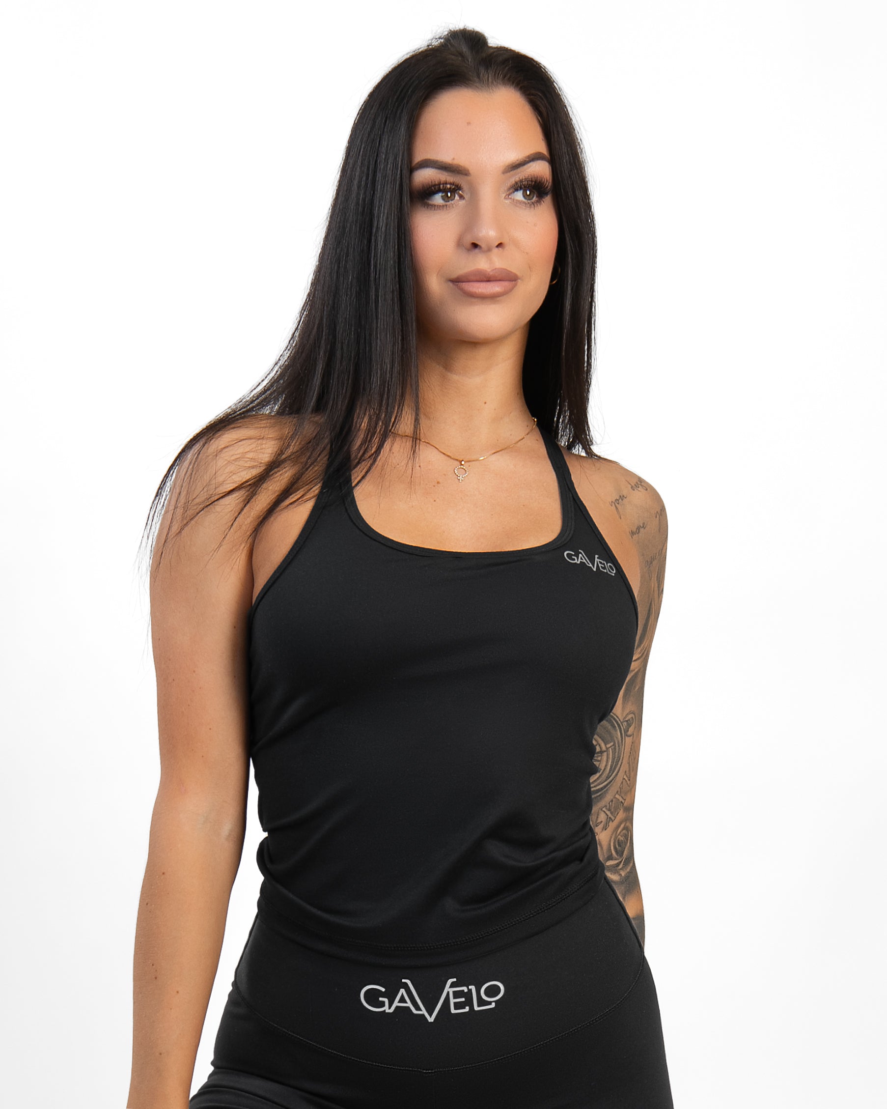 Gavelo GRAND SLAM Black sports bra @