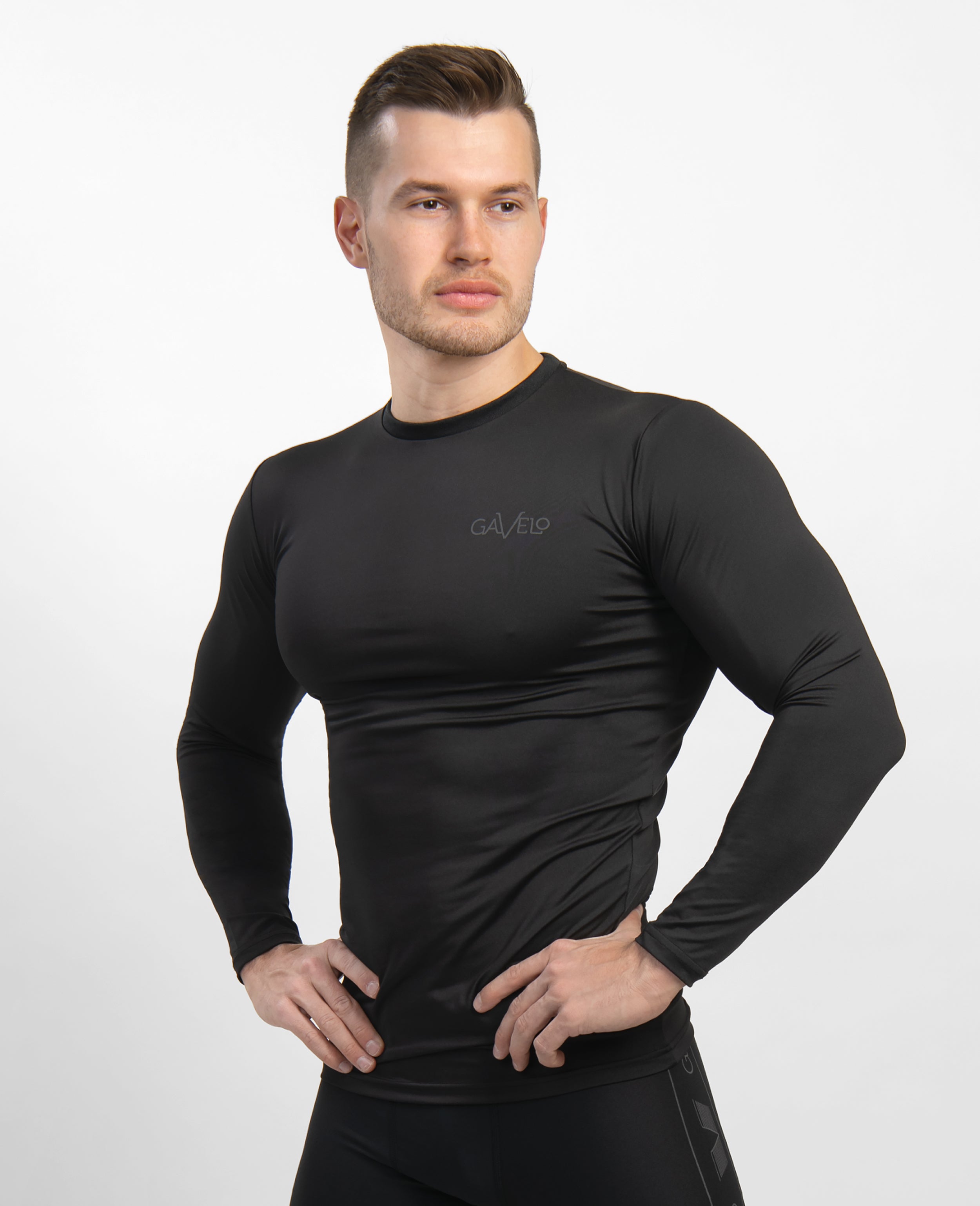 Gavelo Sports Tee - Space Black — MySupplementShop