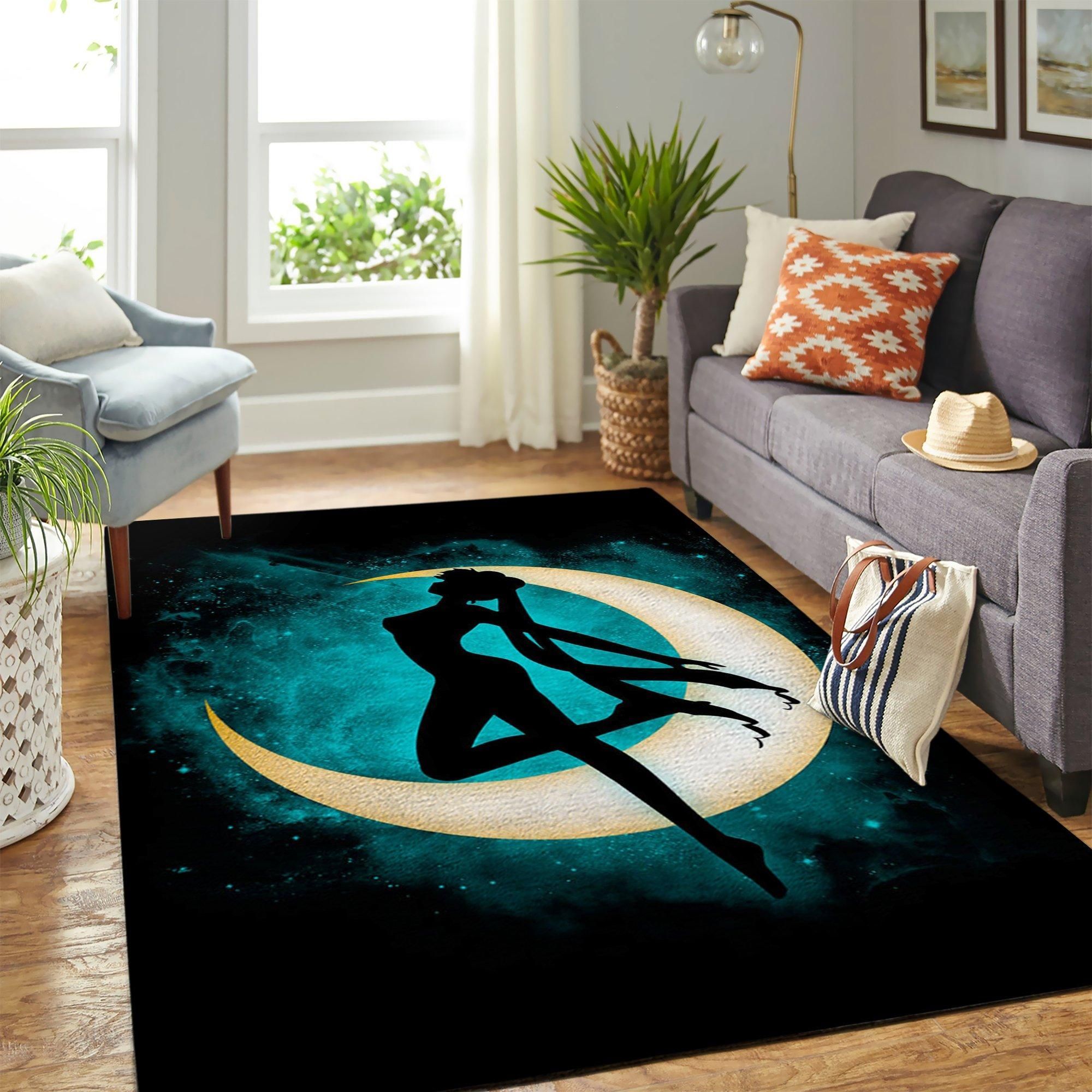 Sailor Moon Anime Area Rug Geeky Carpet – home decor – Bedroom Living