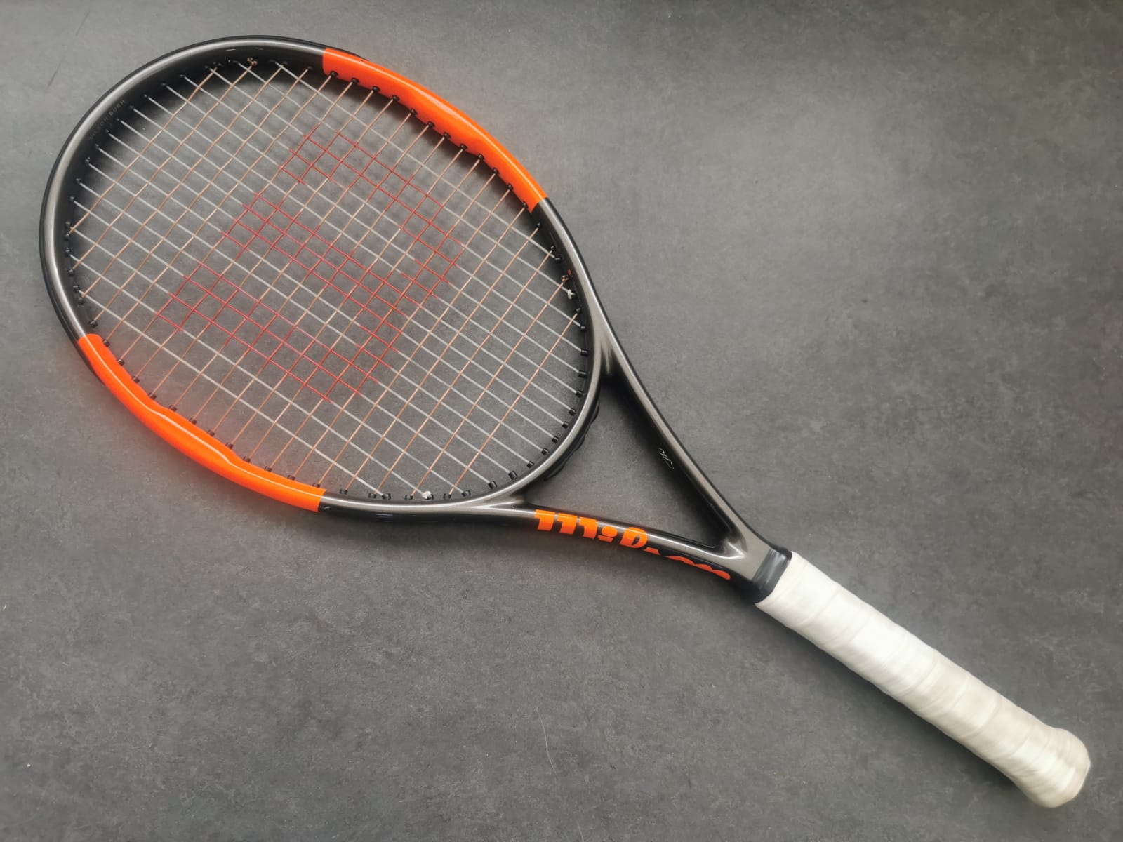 Kei Nishikori Personal Wilson Burn 95 Countervail – Pro Stock Tennis