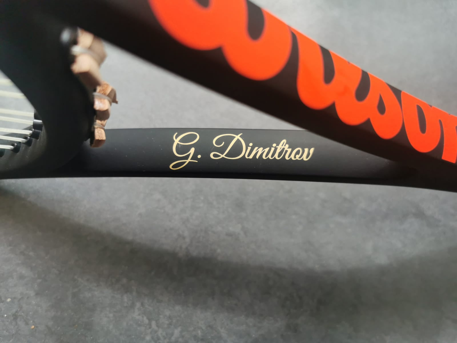 Grigor Dimitrov Personal Wilson Pro Staff 97S – Pro Stock Tennis