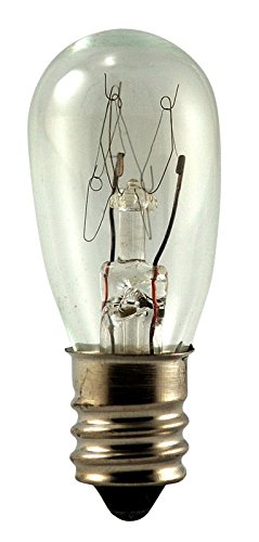 Eiko 3S6/5-120V 120V 3W S-6 Candelabra Base Lamp Bulb