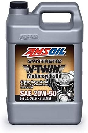 20W-50 Synthetic V-Twin Motorcycle Oil - 3.78L