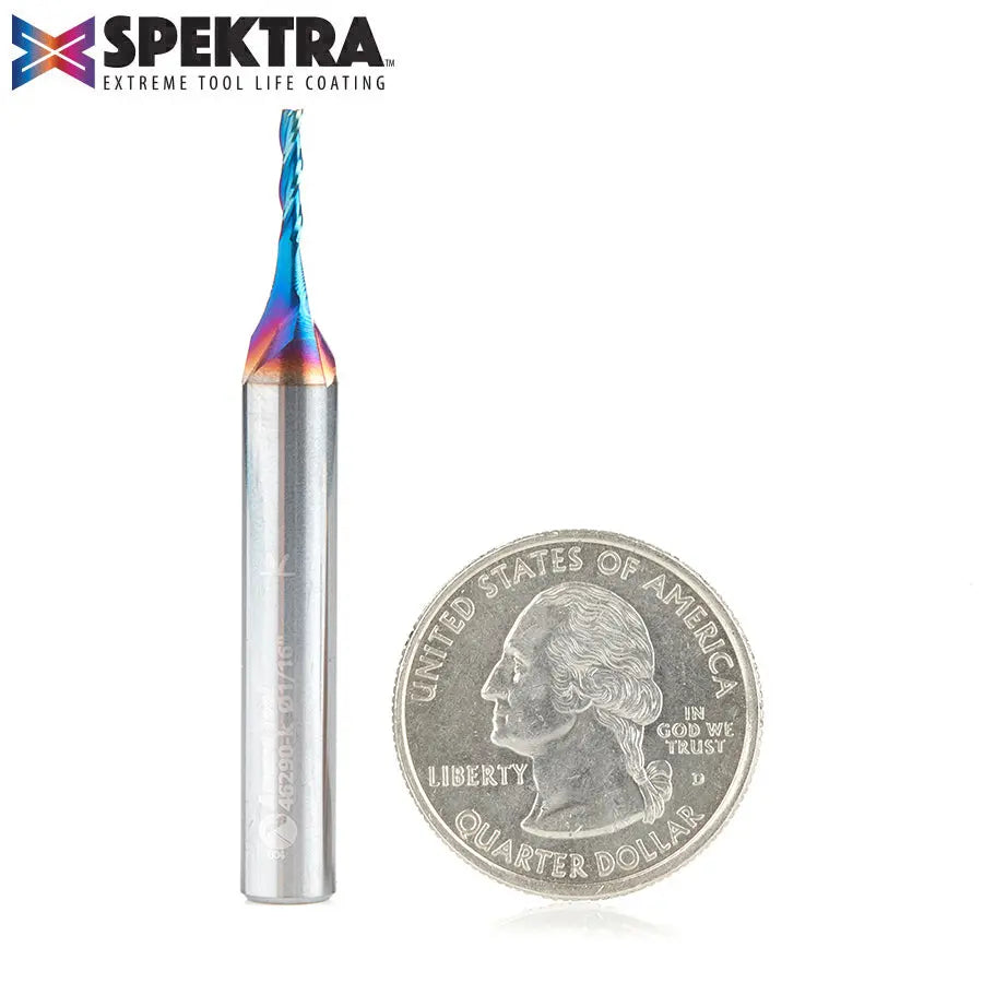 Amana - A46290-K Amana 1/16 inch Spektra Upcut CNC Router Bit