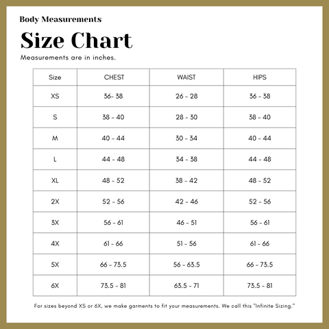 Size Chart Info - connallymcdougall