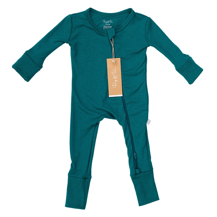 Silkberry Baby Footed Sleeper w/ Zipper - Sleepy Sloth –