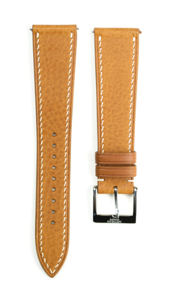 Tan Minerva Leather Strap - Artisan Straps