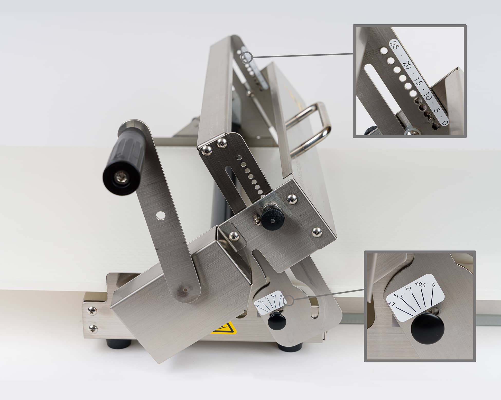 Dough Sheeter - 38cm - Floor Model - Foldable - Maxima