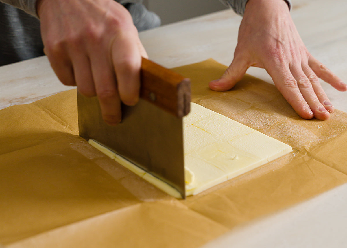 Making a butter block