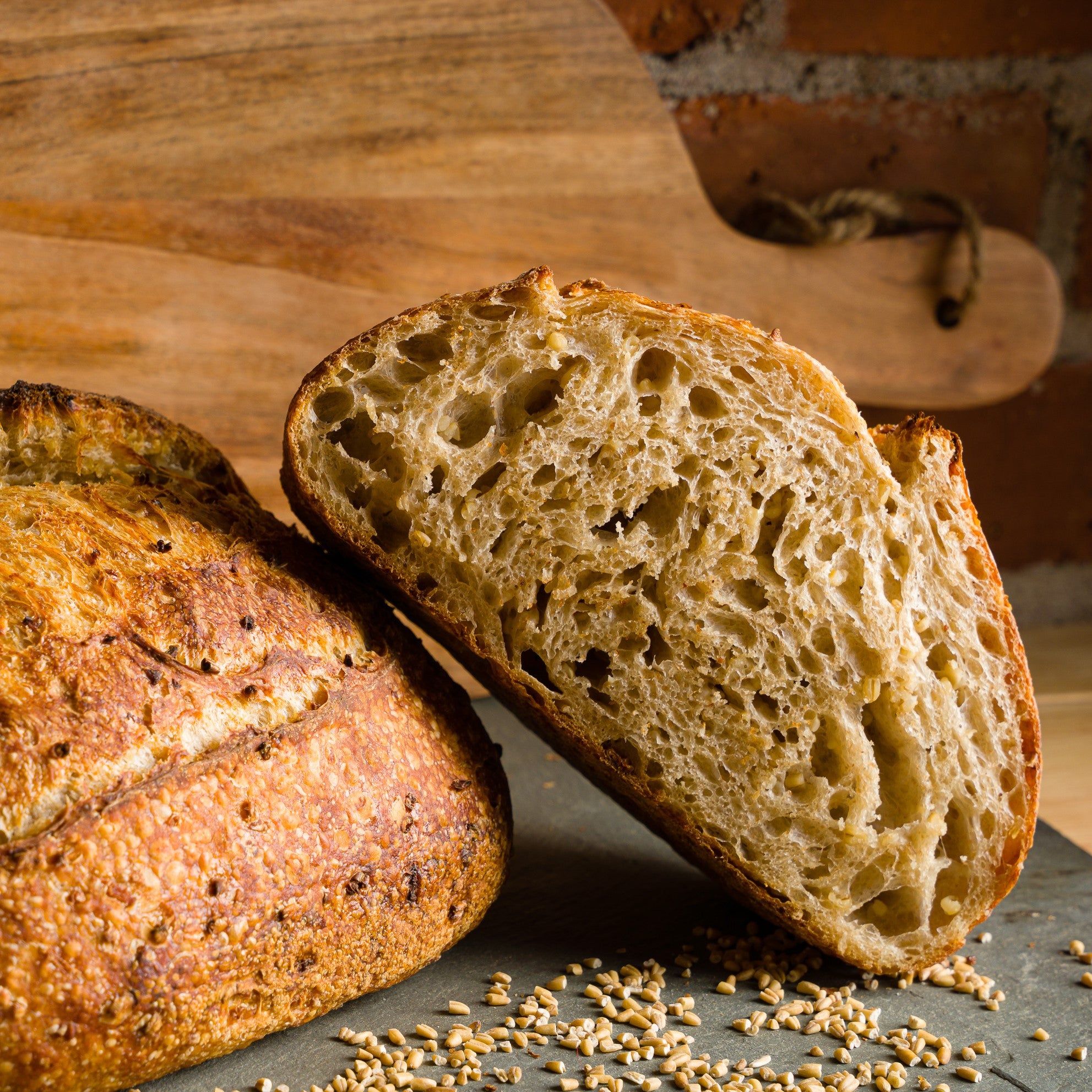 Steel-Cut Oat Porridge Bread