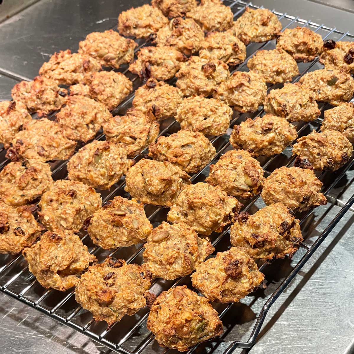 Biscuits végétaliens, terminés