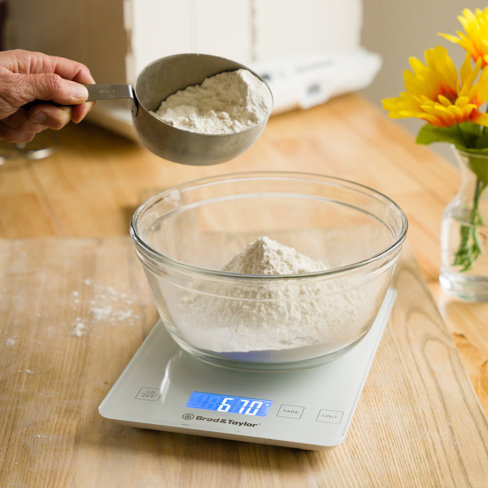 Brod and Taylor Baking Scale with Flour