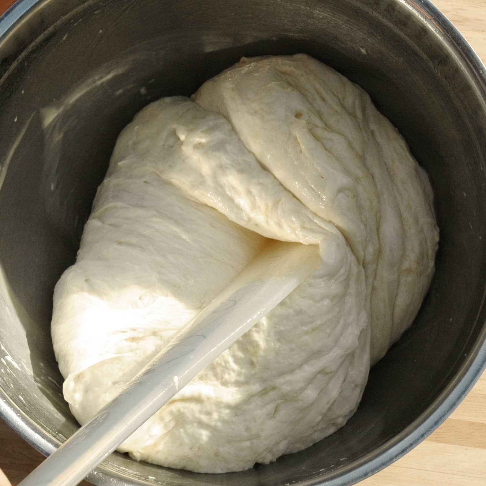 Mixing the main dough