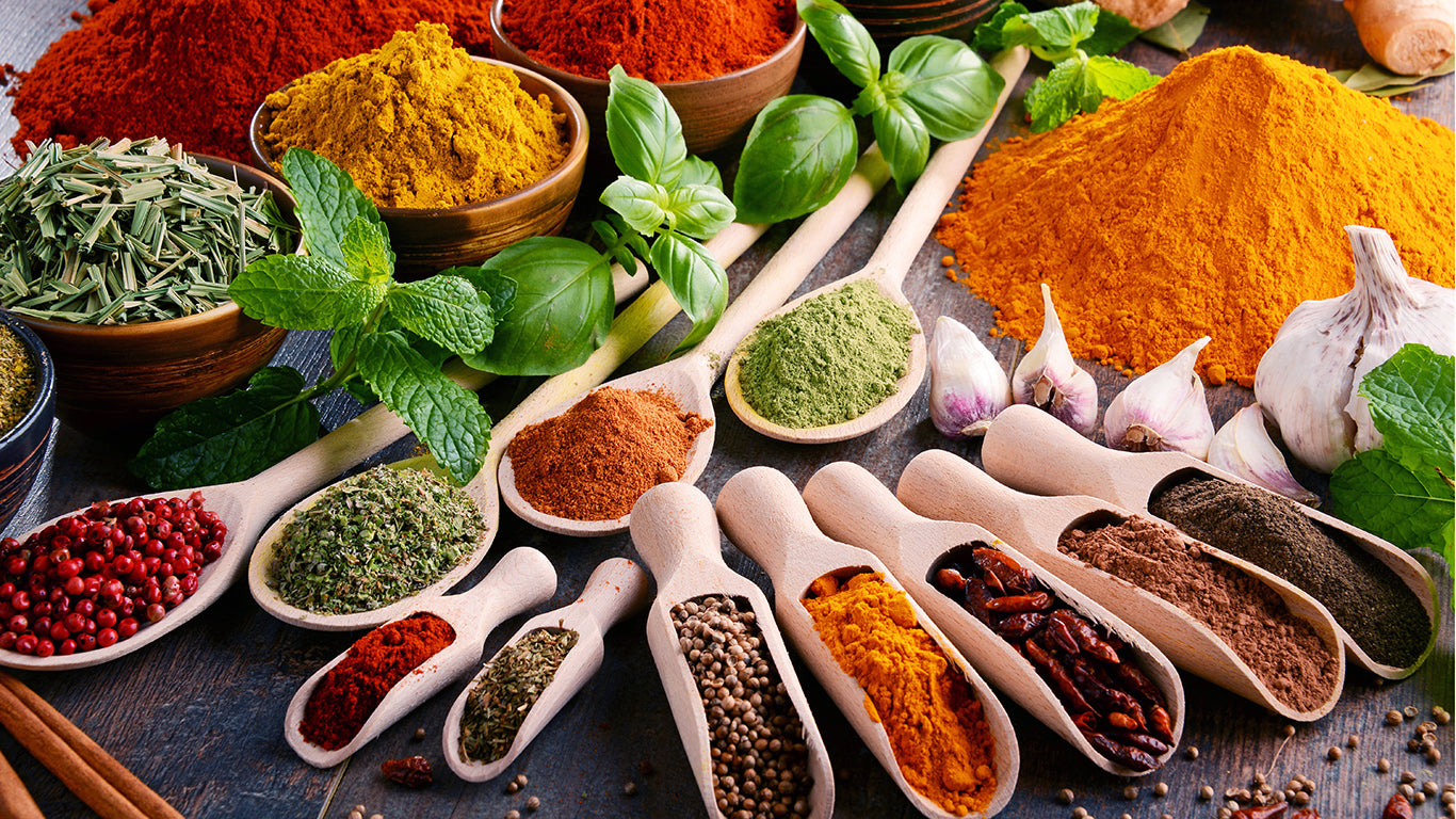 colorful spices