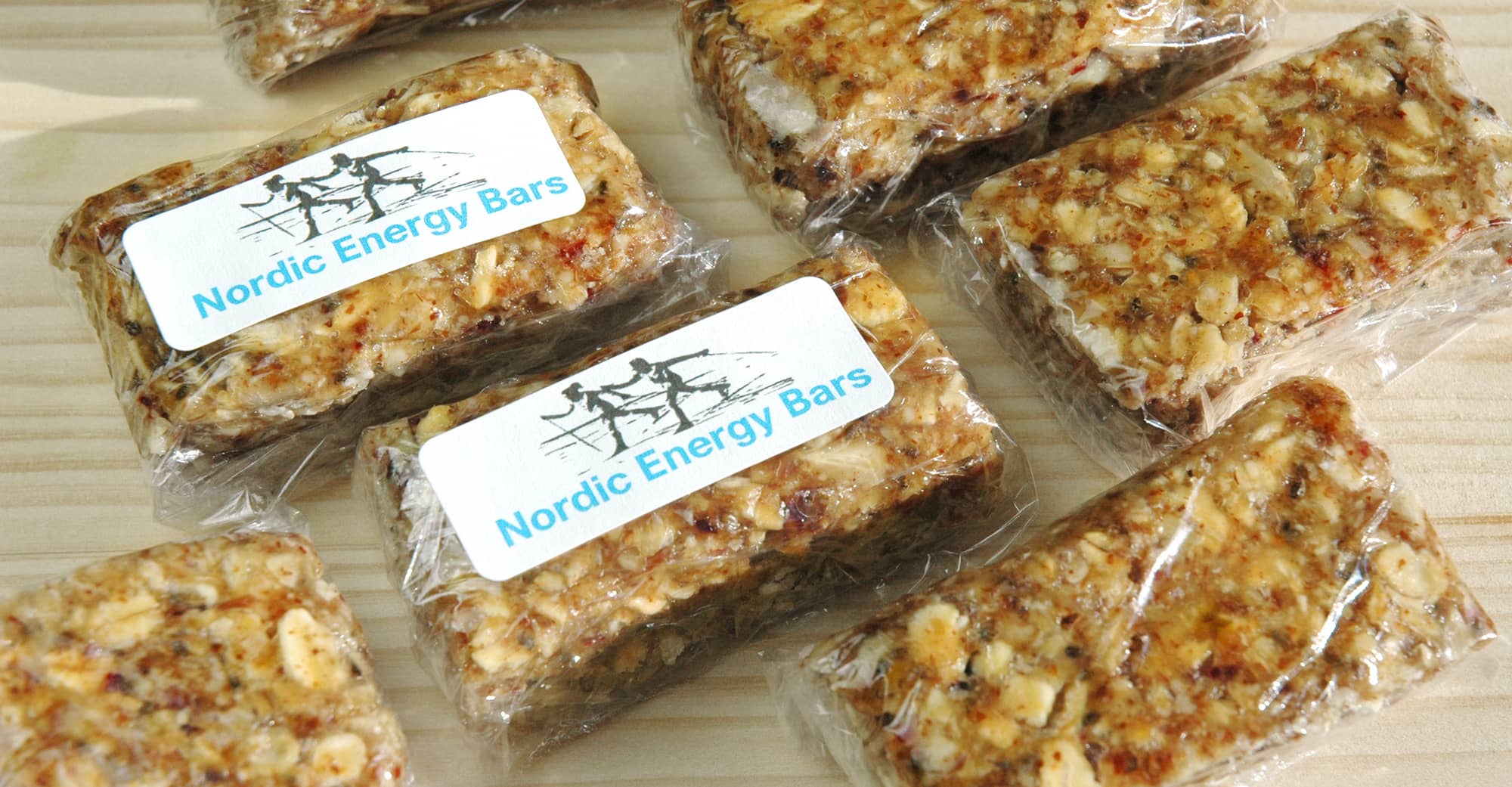 Gluten-Free Nordic Energy Bars wrapped