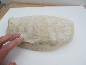 Shaping the Dough into an Oval